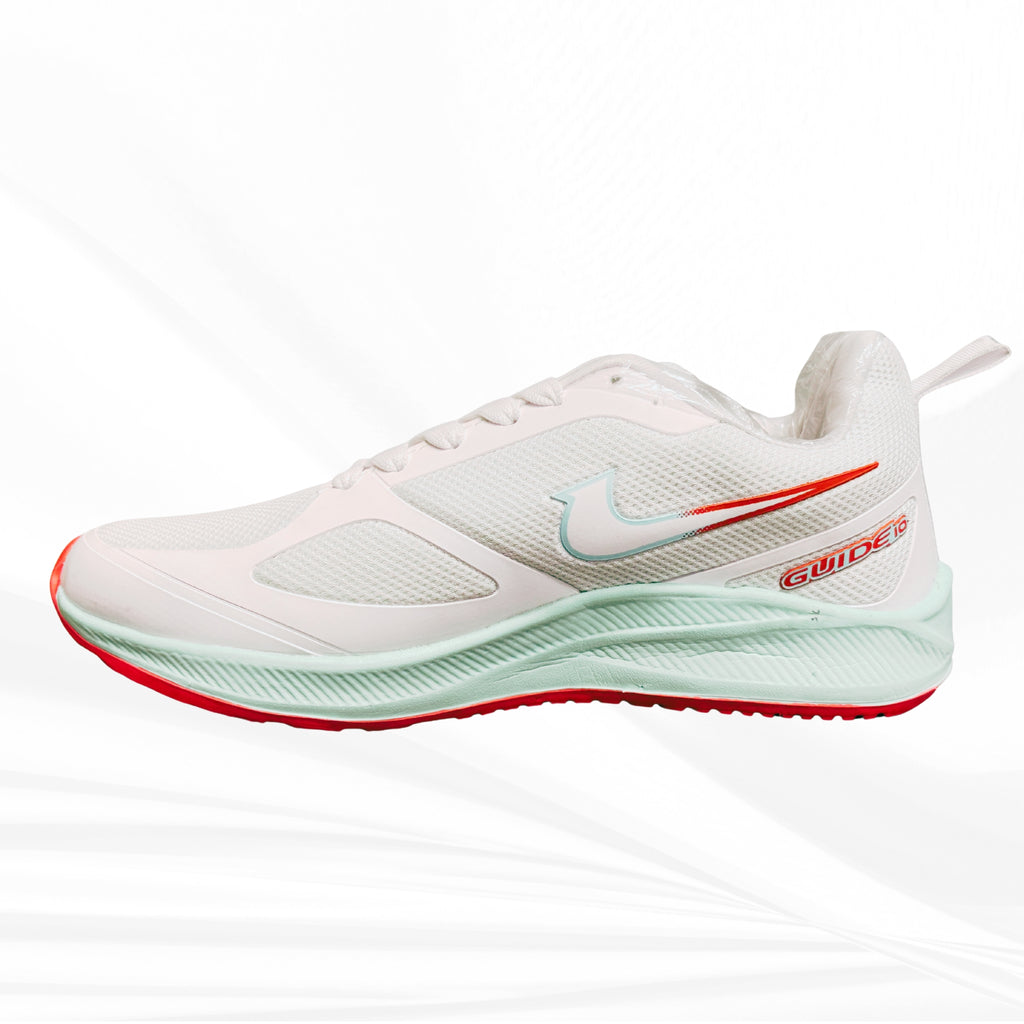 White Sports Running Shoes