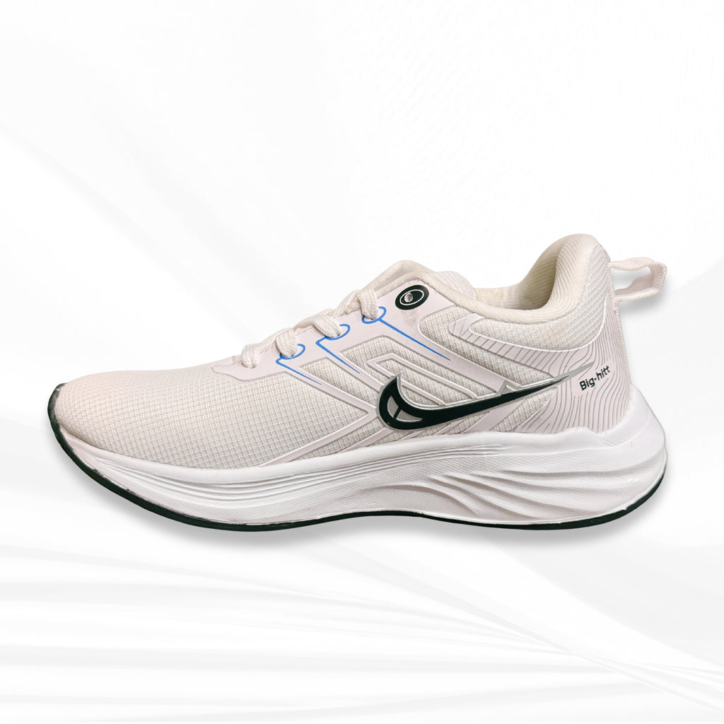 White Sports Running Shoes