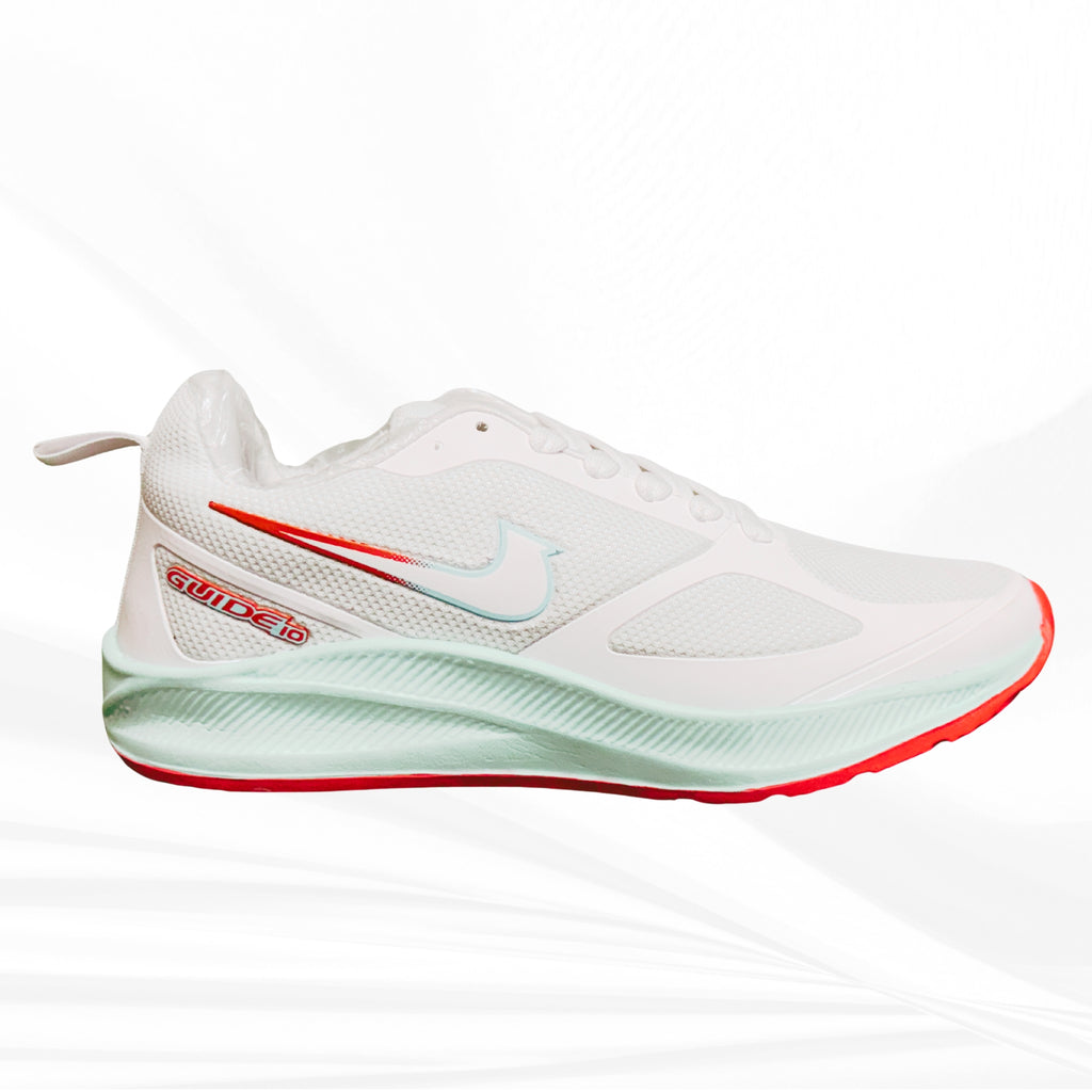 White Sports Running Shoes
