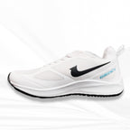 White Running Sports Shoes
