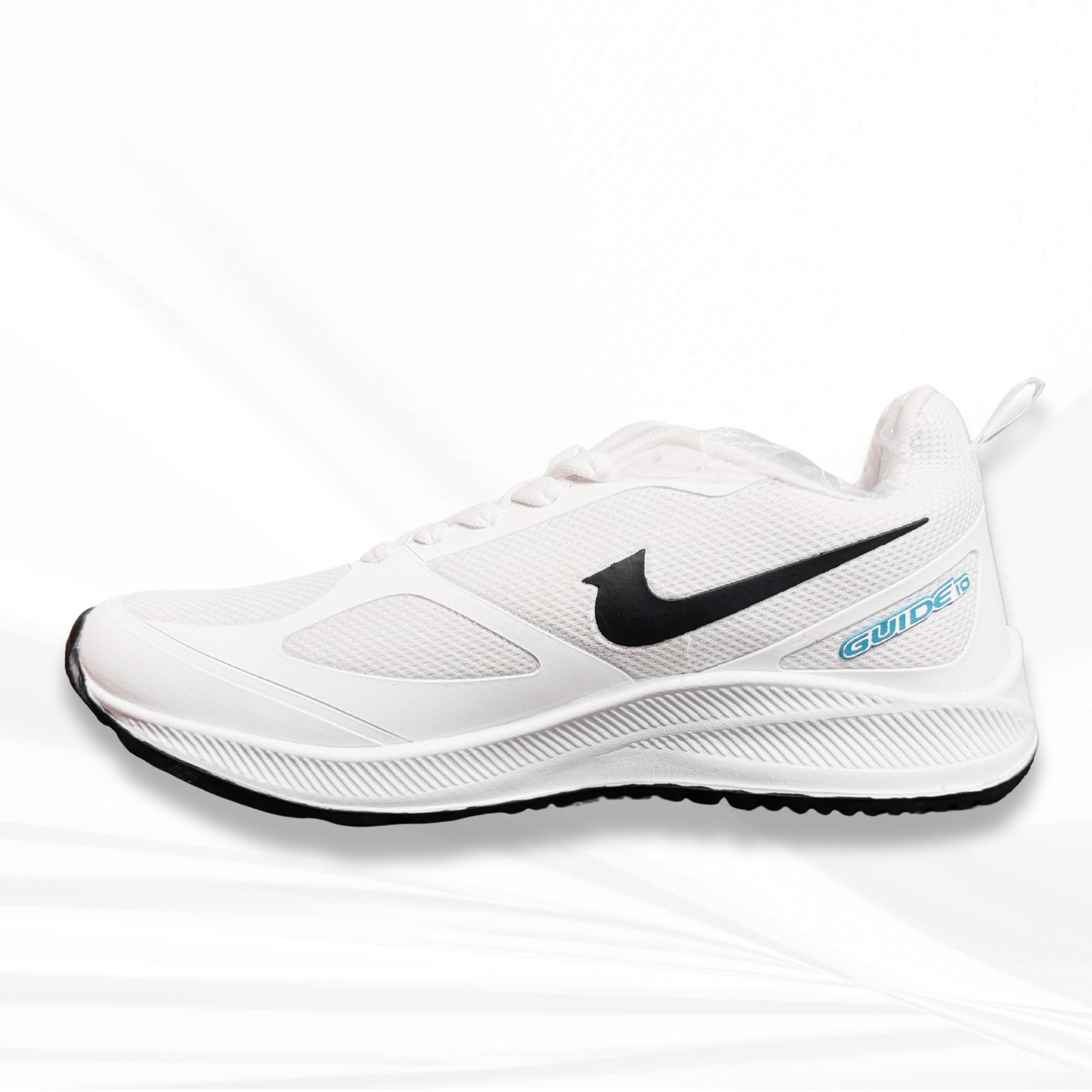 White Running Sports Shoes