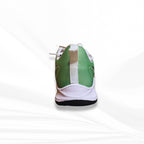 Green and White Sports Shoes
