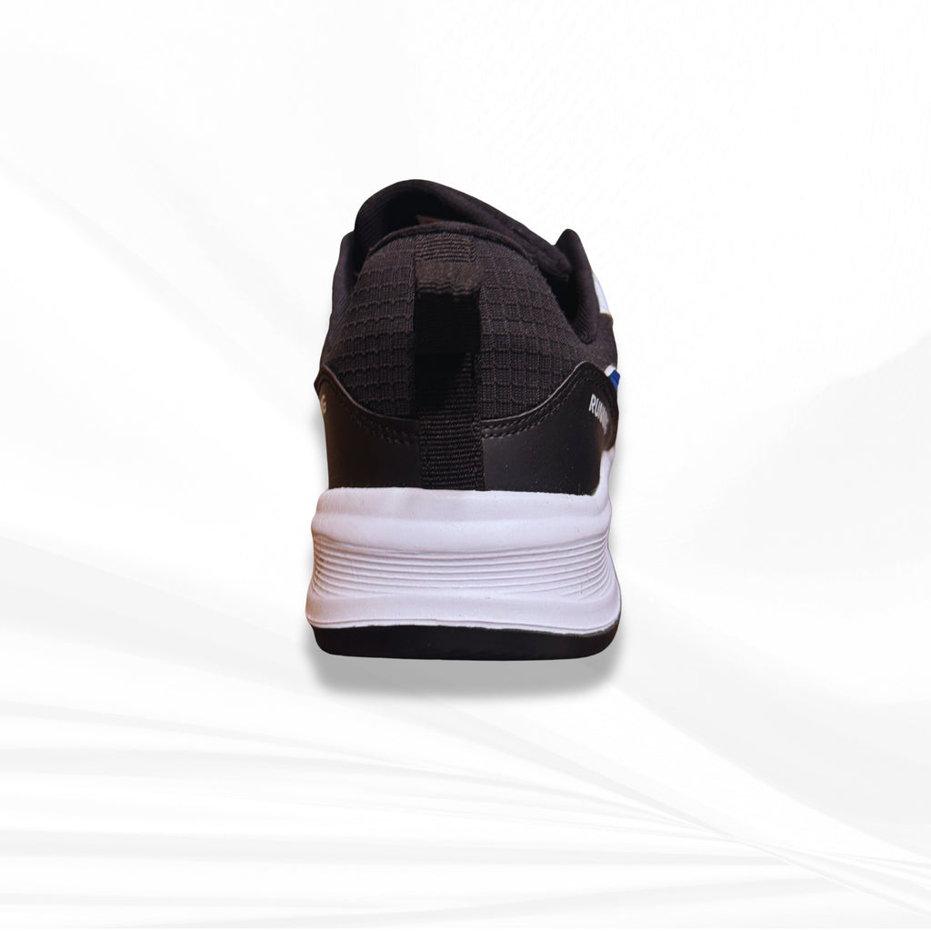 White And Blue Sports Shoes