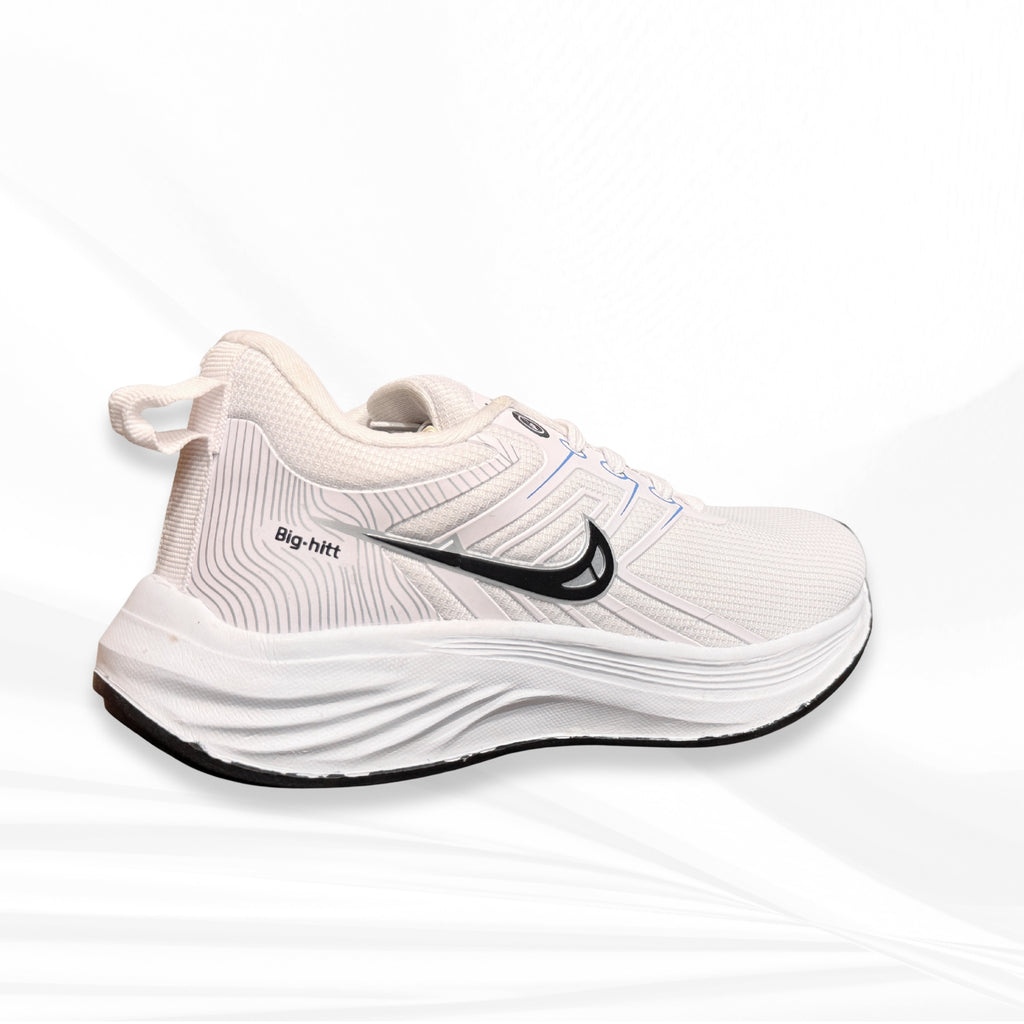 White Sports Running Shoes
