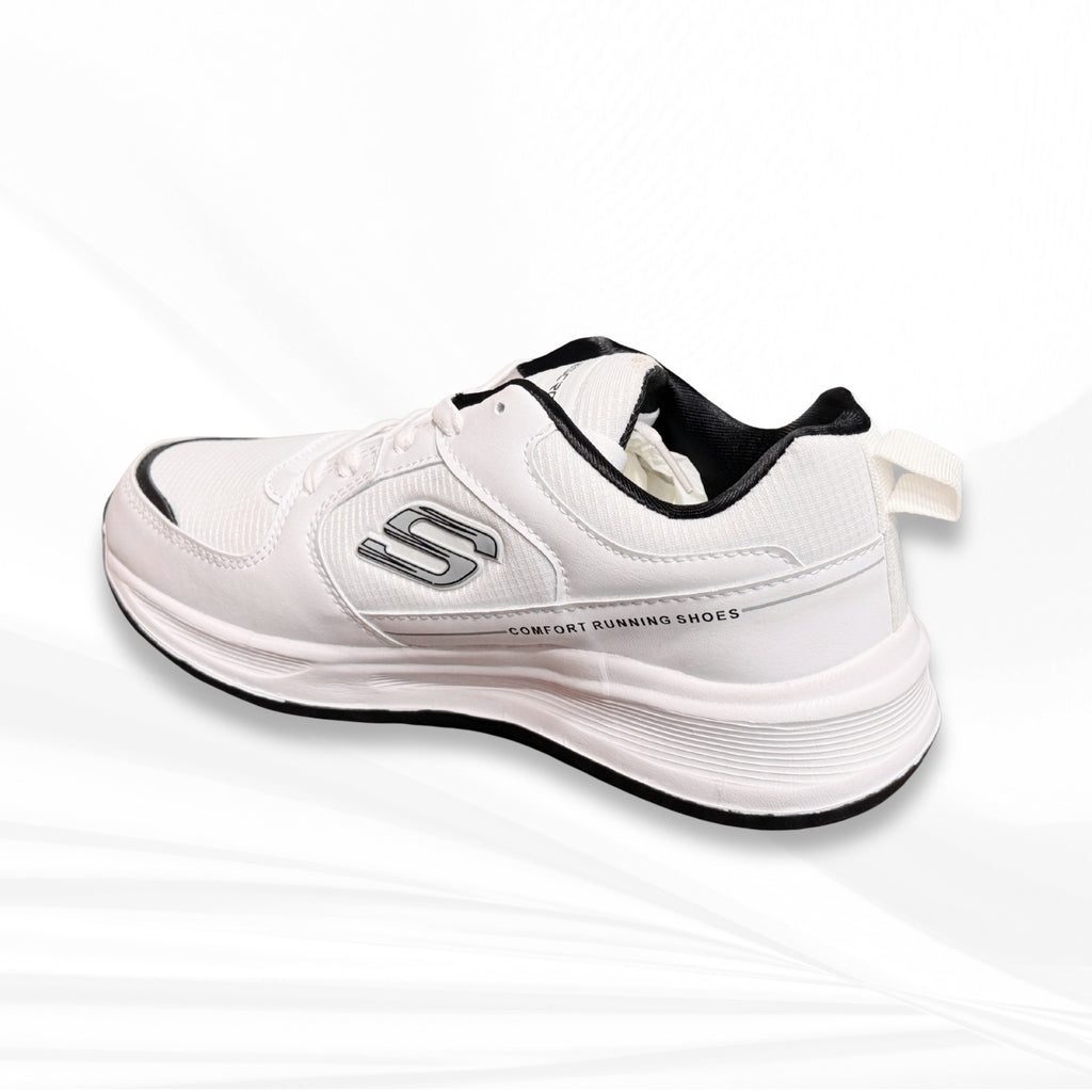 White Sports Running Shoes
